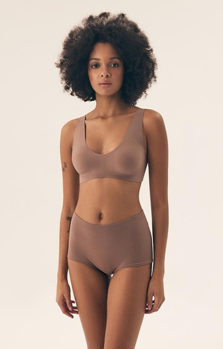 42850 Bake biustonosz bezszwowy Henderson - mauve 