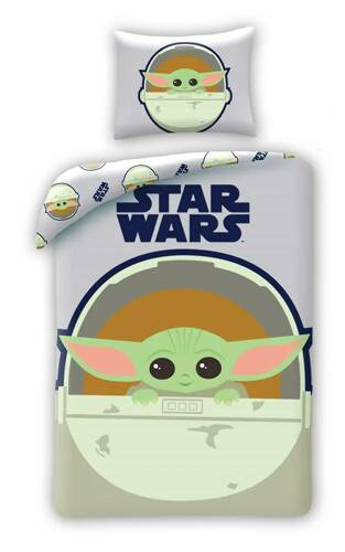 1526BL Star Wars Pościel bawełniana Halantex szary