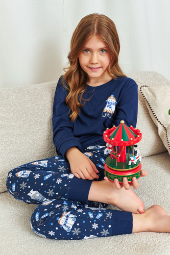 7339 Piżama dziecięca Doctor Nap Cozy Bear – bawełna 100%, unisex