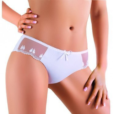 044 Figi damskie Ewana biały