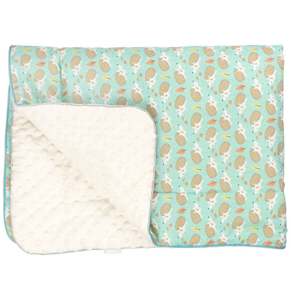 Papugi kocyk niemowlęcy Martex zielony