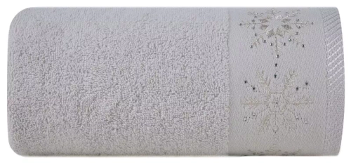 Joy 3 ręcznik świąteczny choinka Eurofirany srebrny