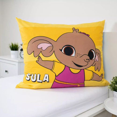 Pościel bawełniana Królik Bing i Sula 140x200 Jerry Fabrics