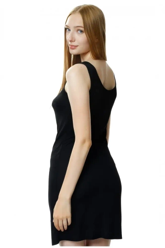 86197 Crystal halka nocna damska Mewa czarny