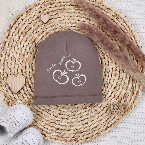 ABN-5311/CZE Happy Apples Czapka z bawełny organicznej Nini