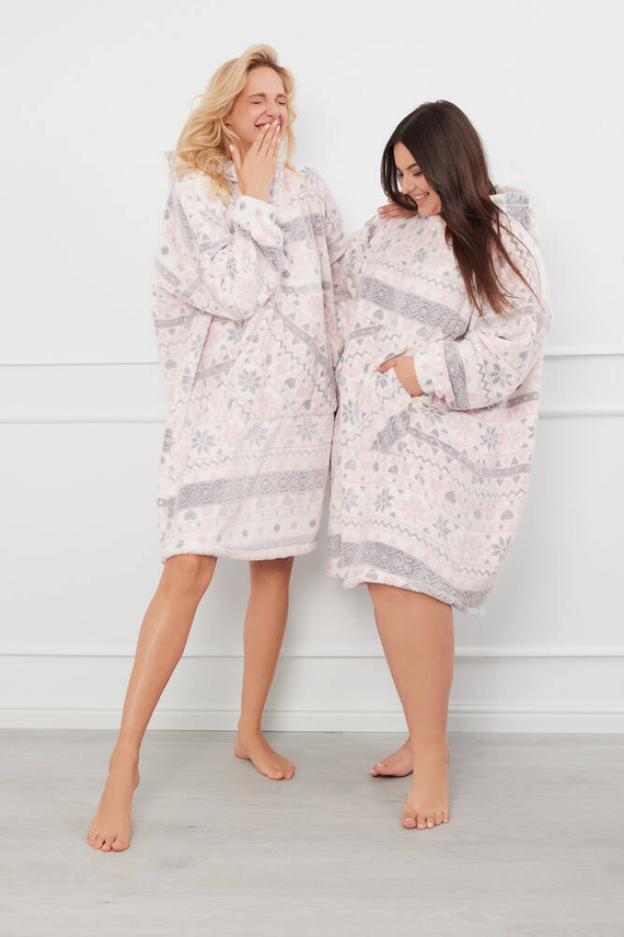 Puri Kocobluza damska z kapturem Italian Fashion