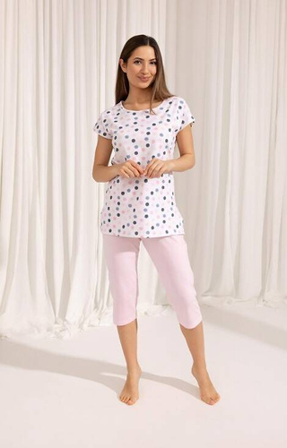 690 Piżama damska Regina -ecru