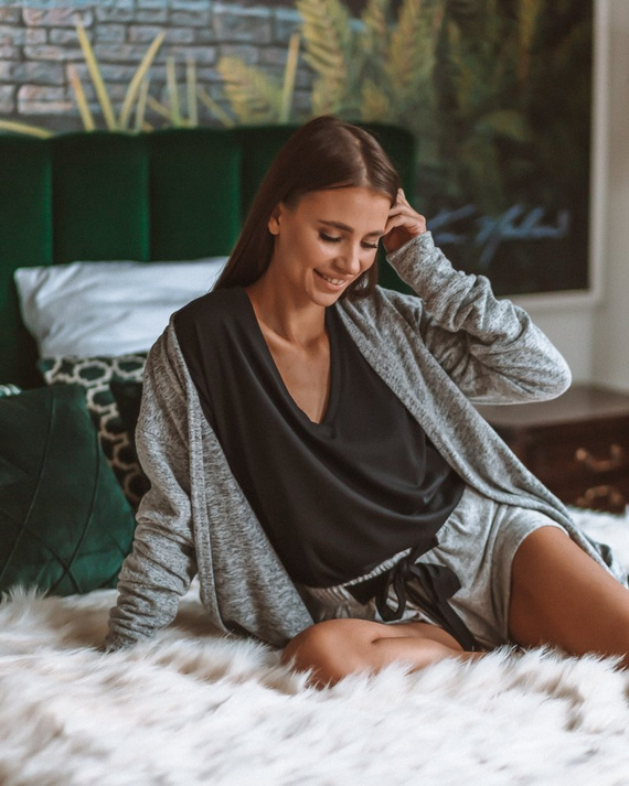 Milee Kardigan Sensis - grey +