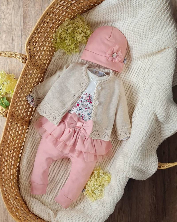 BSW/026 Sweterek ażurowy Marija - beżowy