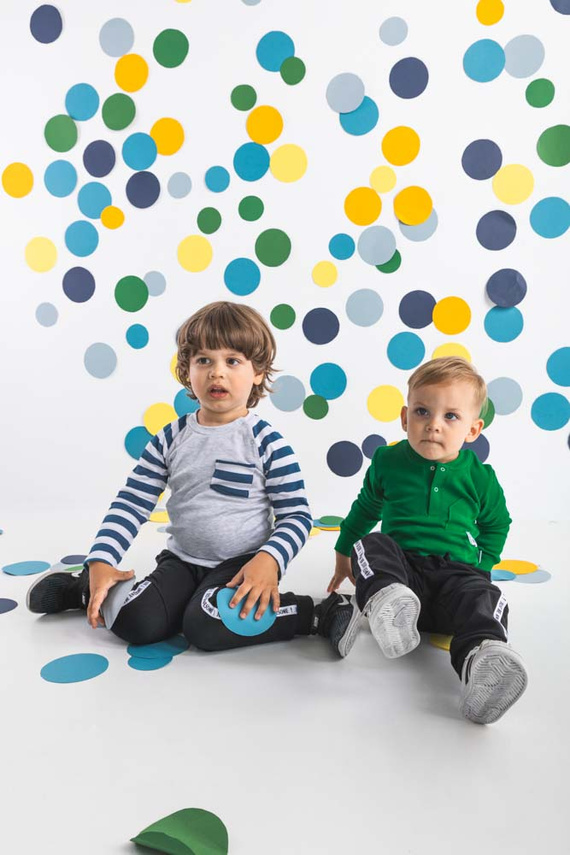 190278 Alex Spodnie dresowe Nicol - czarny