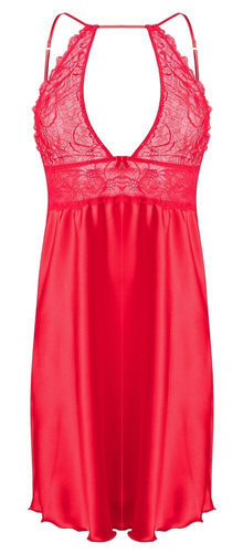 Afrodyta Koszulka satynowa damska DKaren - czerwony
