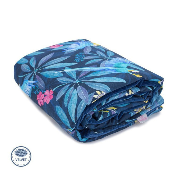 Kocyk Velvet Light Przedszkolaka/Średniaka MIkrokosmos Makaszka