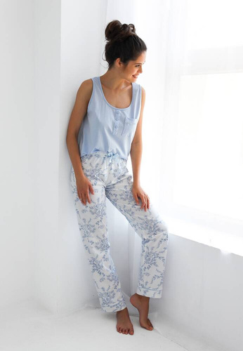 Arely Piżama damska Sensis - błękitny