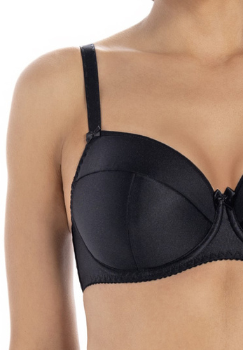 2032 Rimma Biustonosz usztywniany Teyli - czarny