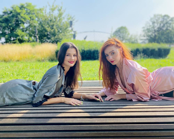 929 Kleoree Szlafrok damski De Lafense - szary