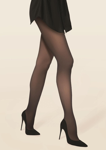 Rajstopy Transparent Effect Gatta 120 den – kryjące rajstopy z efektem prześwitywania skóry