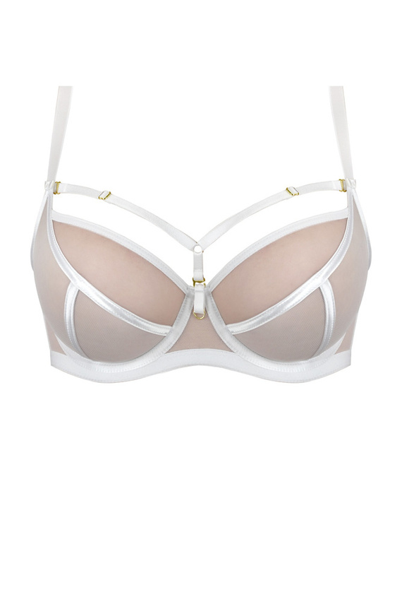 19064 Naked Biustonosz soft Mediolano biały