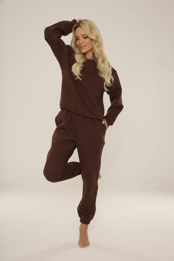 812 Indigo dres damski Forex - czekoladowy