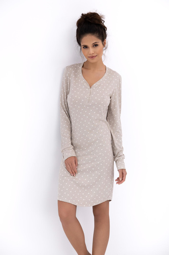 Baylee Koszula nocna Sensis – damska, kwiatowa, z guzikami