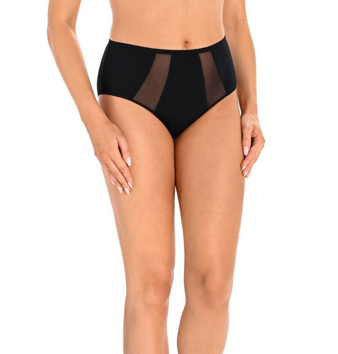 1125-3 Vicky Wielopak Figi z wysokim stanem Teyli - czarny