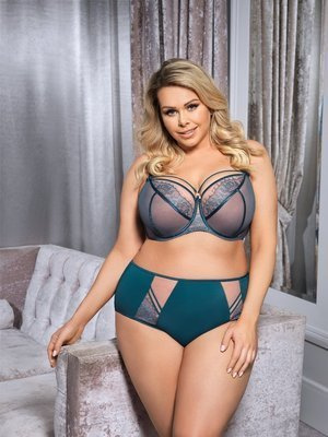 K 496 Paradise biustonosz miękki Gorsenia -zielony