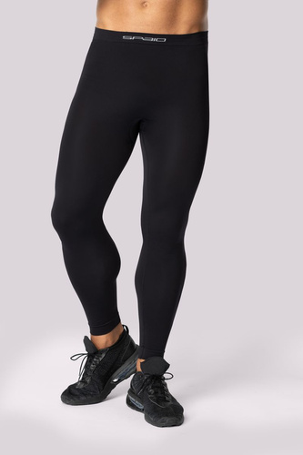 Alpha Legginsy termoaktywne męskie Spaio black