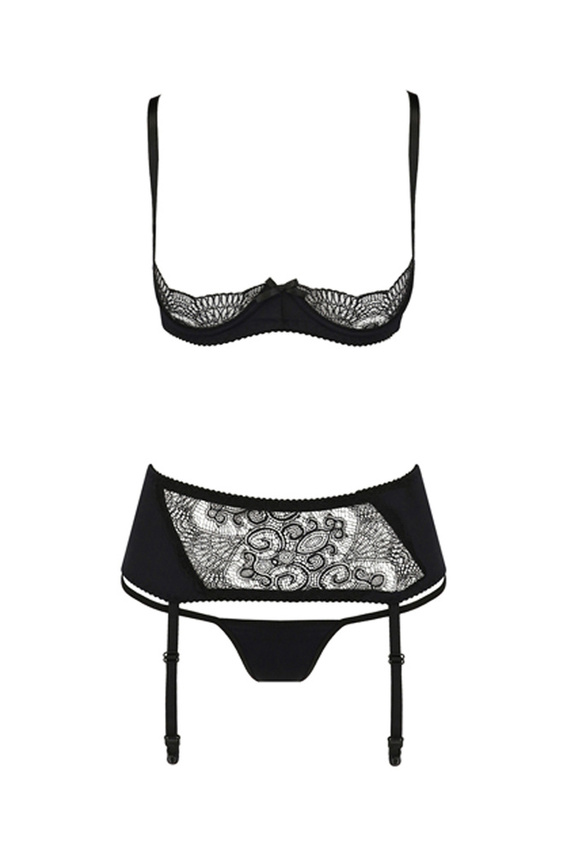 Alina Set Komplet Casmir czarny