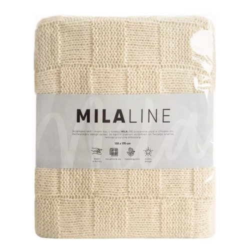 Pled 2 Koc narzuta Eurofirany beżowy