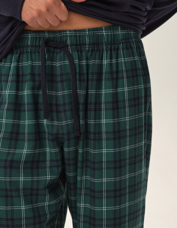 41913 Herb  Piżama Męska Core Henderson -steel blue