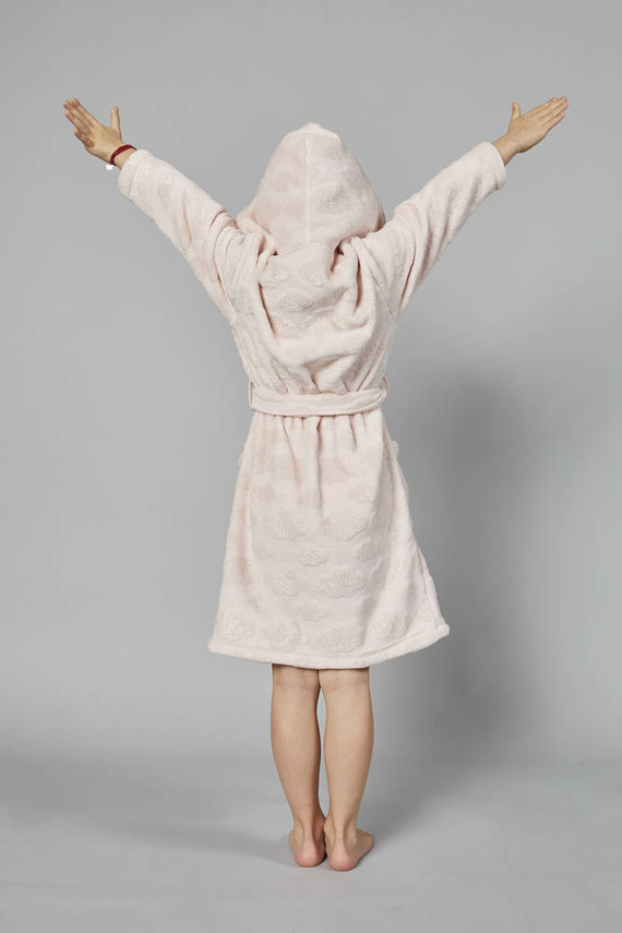 Drina Szlafrok dziewczęcy Italian Fashion - -różowy 