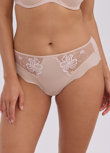 Figi Imogen różowe GFP 1357 Gaia – koronka i mikrofibra, bezszwowe brzegi