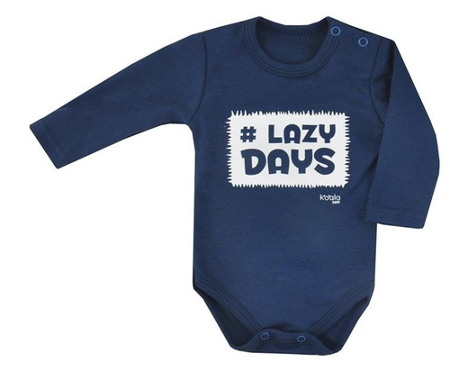 Body niemowlęce  "LAZY DAYS" Koala musztardowe
