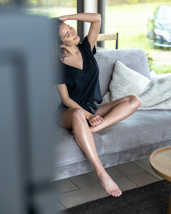 Sensis Susan Brown Piżama damska - brązowy