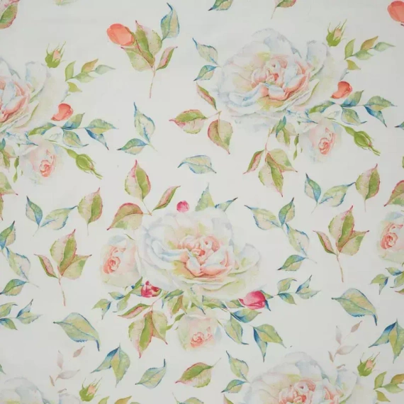 Rosa Pościel z mikrofibry róże kwiaty Desing91 kremowy