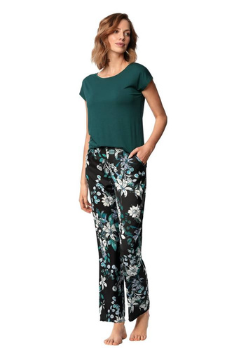 Xena Piżama Damska Nipplex zielony