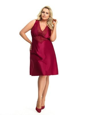 K597 Montana Koszulka satynowa Gorsenia - malinowy