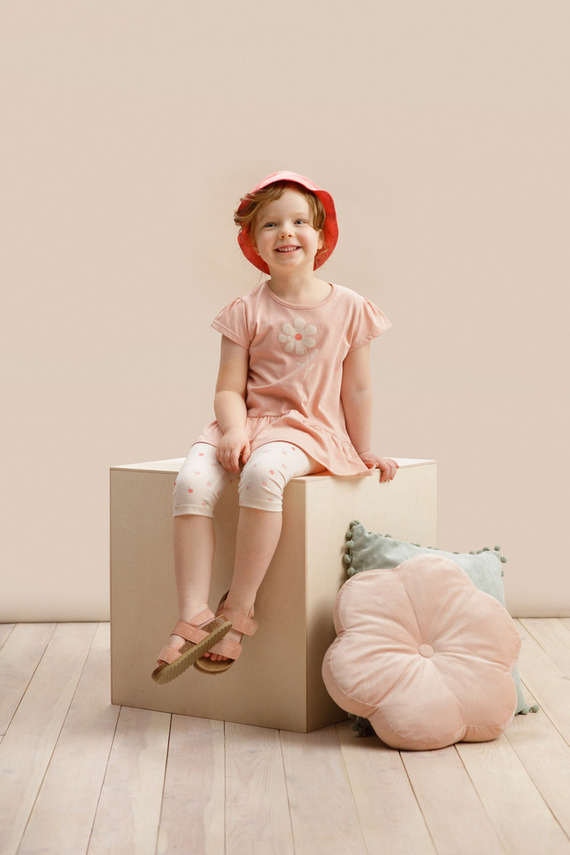 Summer Garden Tunika z nadrukiem Pinokio - różowy