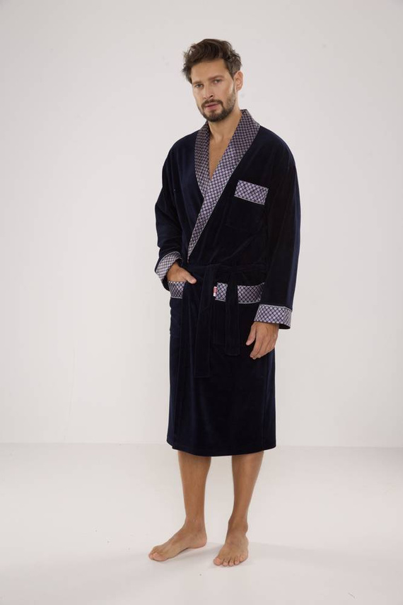 773 Bonjour szlafrok męski forex - granat