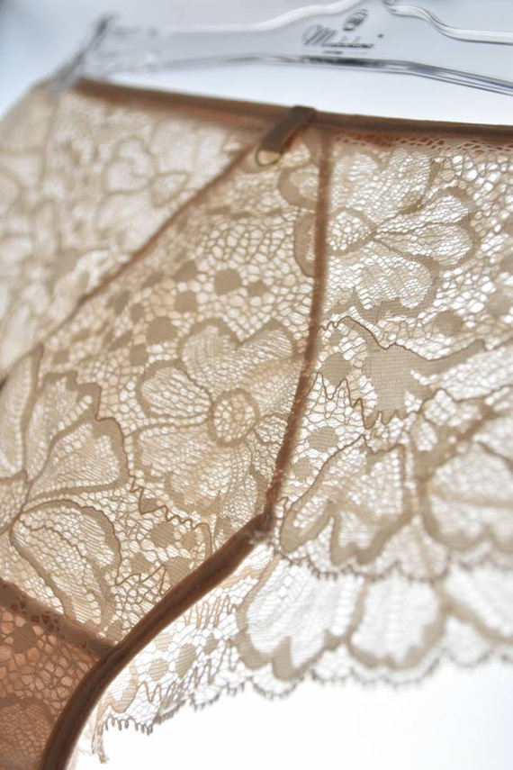 19185 Julia Bralette Biustonosz braletka Mediolano beżowy