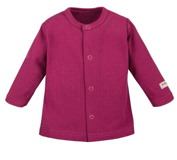 Kaftanik bawełniany "Simply Comfy" Ewa Klucze- bordo