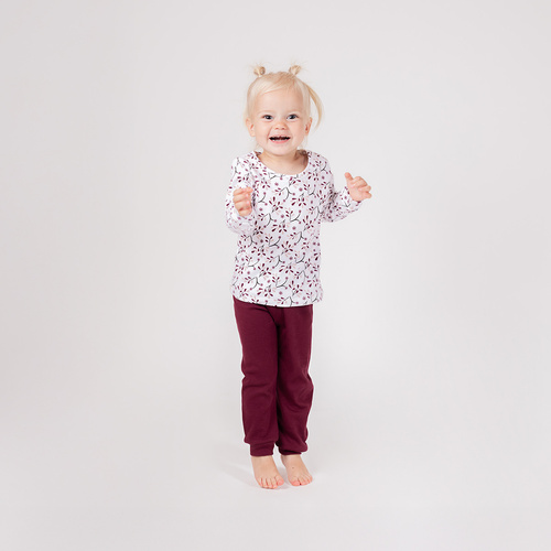 217036 Alisa Piżama Nicol dla dziewczynki – długi rękaw, bawełna