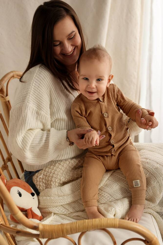 11234L "Natural Harmony" Bluza Makoma latte