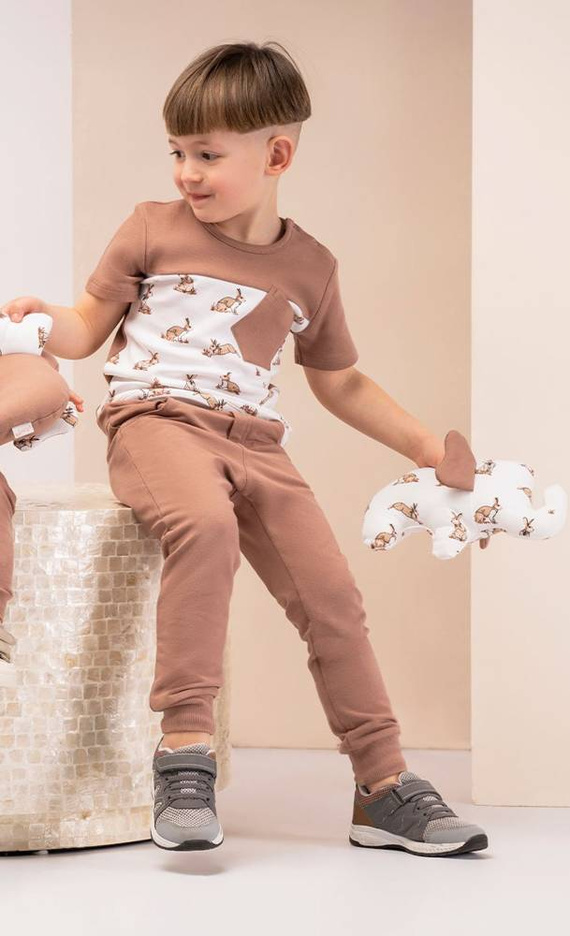 197138 Bluzka bawełniana z krótkim rękawem "Benio" Nicol