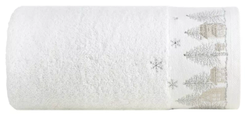 Joy 2 ręcznik świąteczny choinka Eurofirany biały