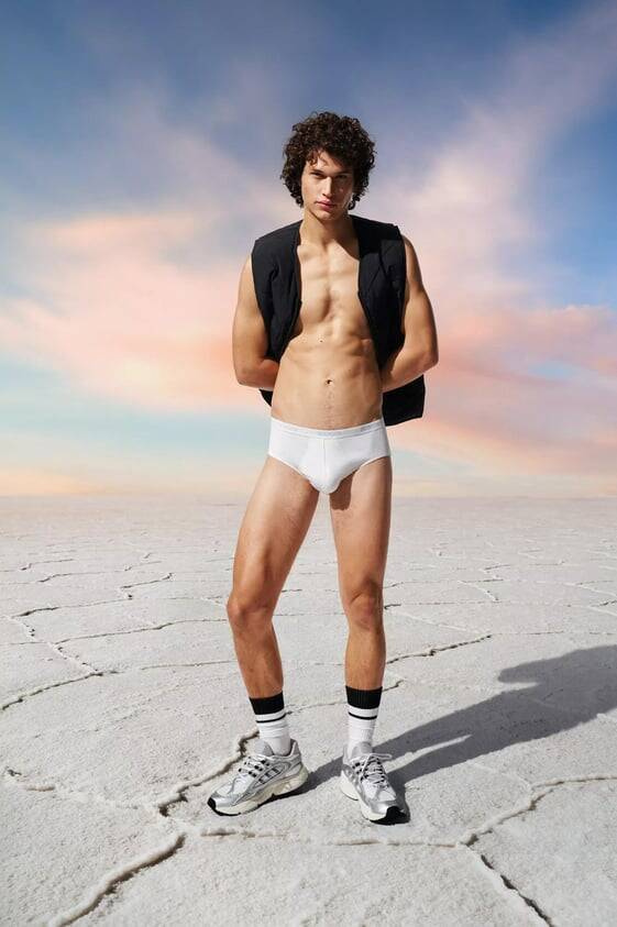 Men Basic Midi 2P Slipy męskie 2-pak Sloggi- white