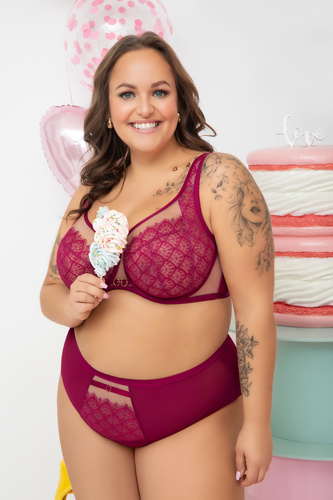 Biustonosz soft G006 Dayana Gorsenia różowy duży biust