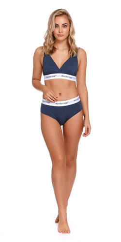 4161 Figi Damskie Doctor Nap - deep blue granatowy