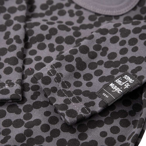 Magic Body z długim rękawem Eevi - grafit druk