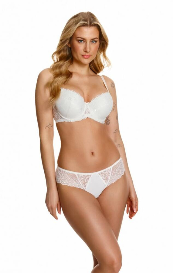 151 Biustonosz push-up Lupoline- ecru