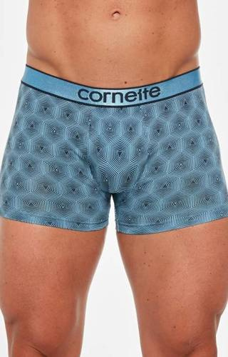 508/140 High Emotion Bokserki męskie Cornette - niebieski